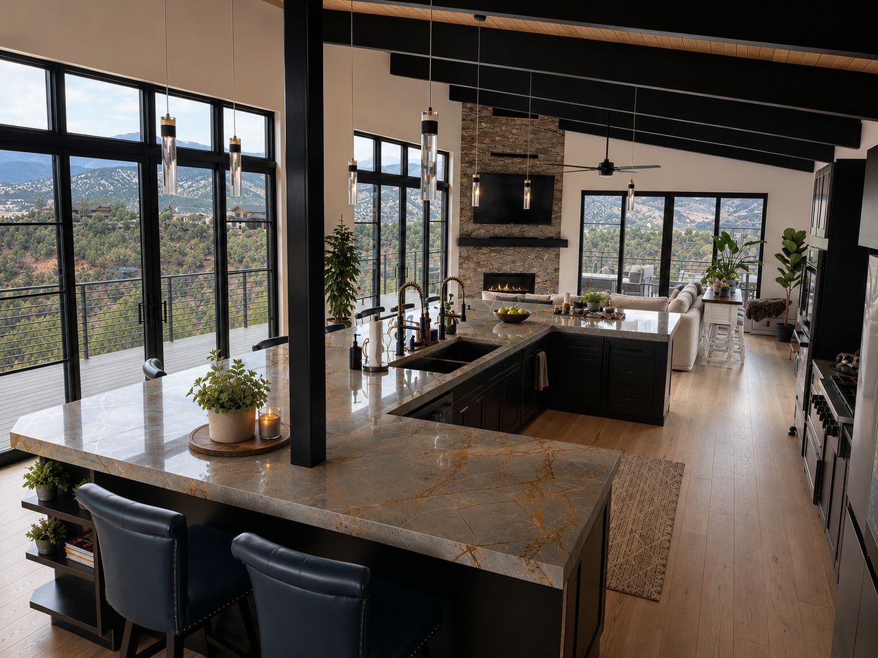 Eagle Ranch Residence — kitchen