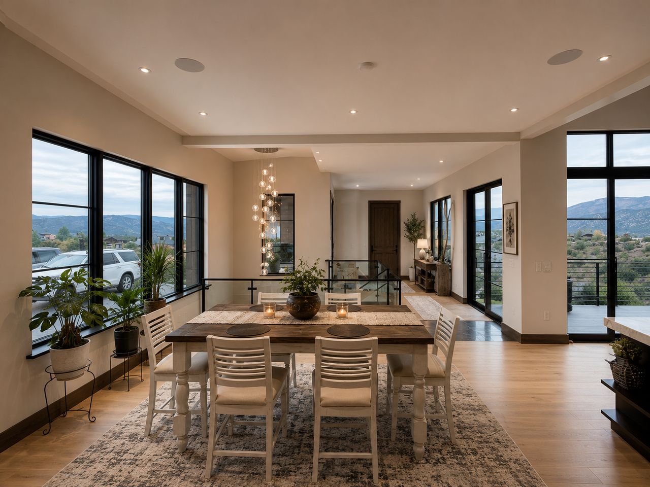 Eagle Ranch Residence — dining room