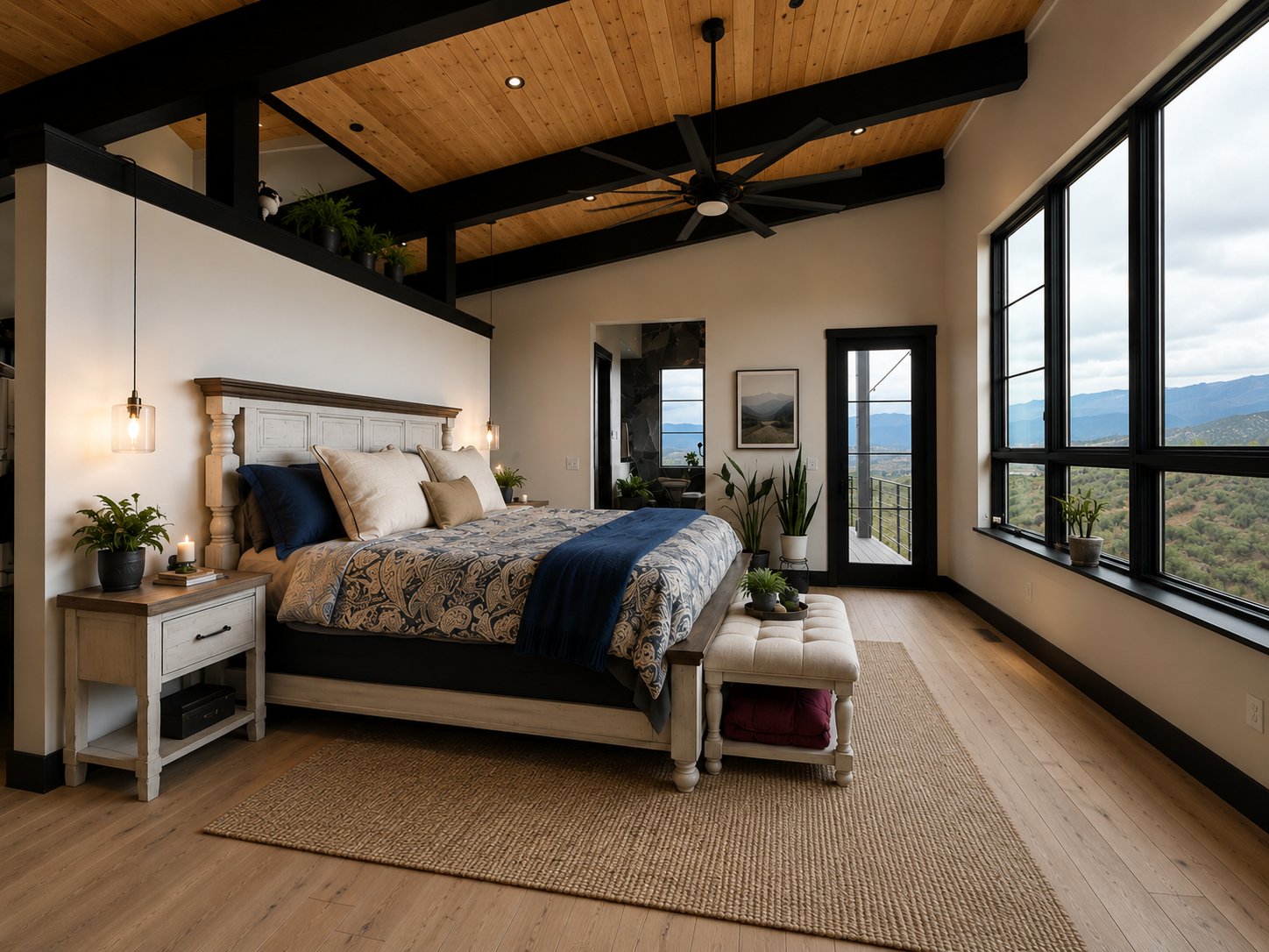 Eagle Ranch Residence — primary bedroom